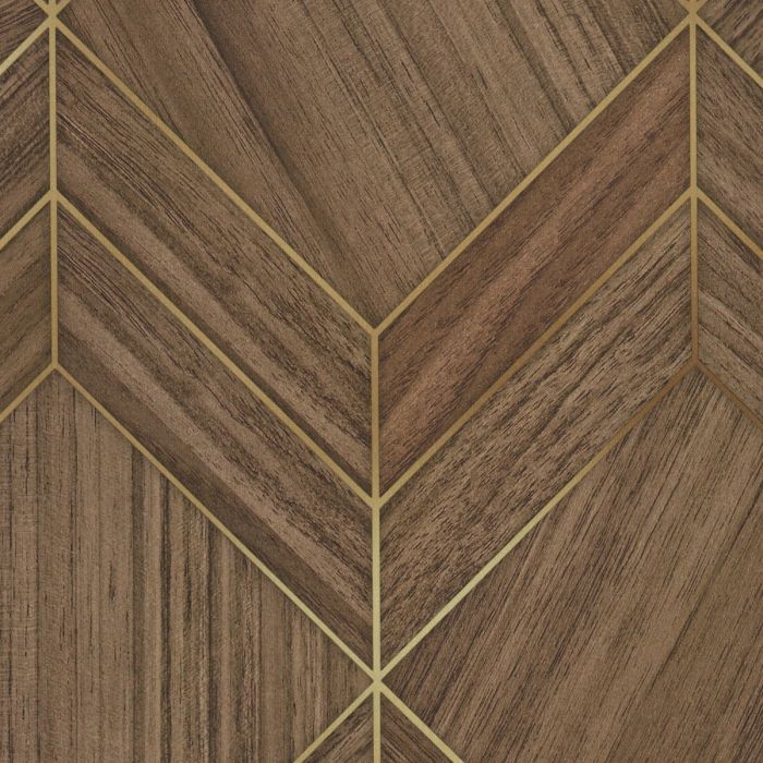 18mm D30190 Art Deco Walnut